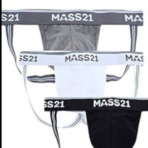 MASS21 white jock strap comfy thong underwear